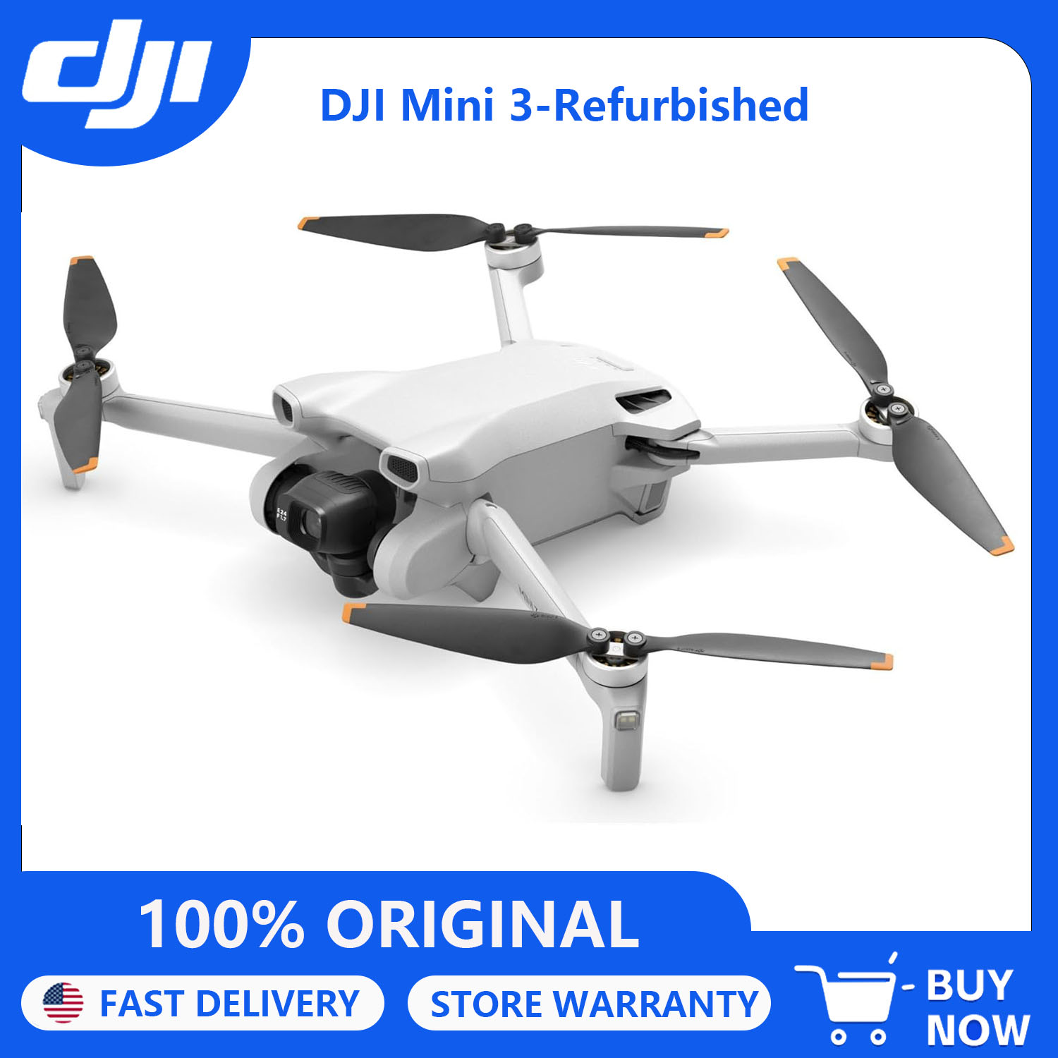 Drone Video Production - Восстановленные дроны DJI Mini 3 с