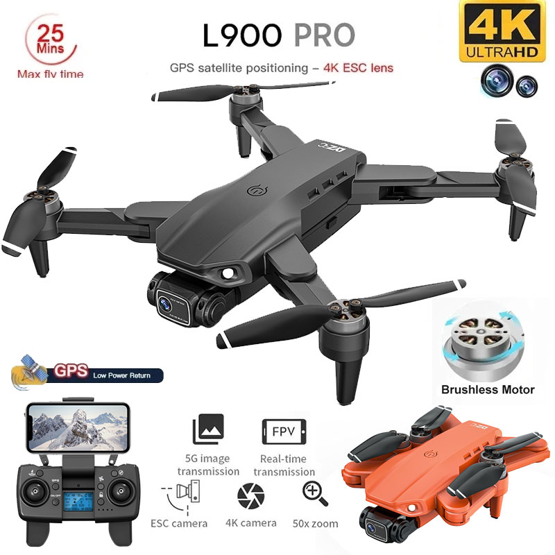 Drone Lidar - Квадрокоптер L900 Pro складной с GPS