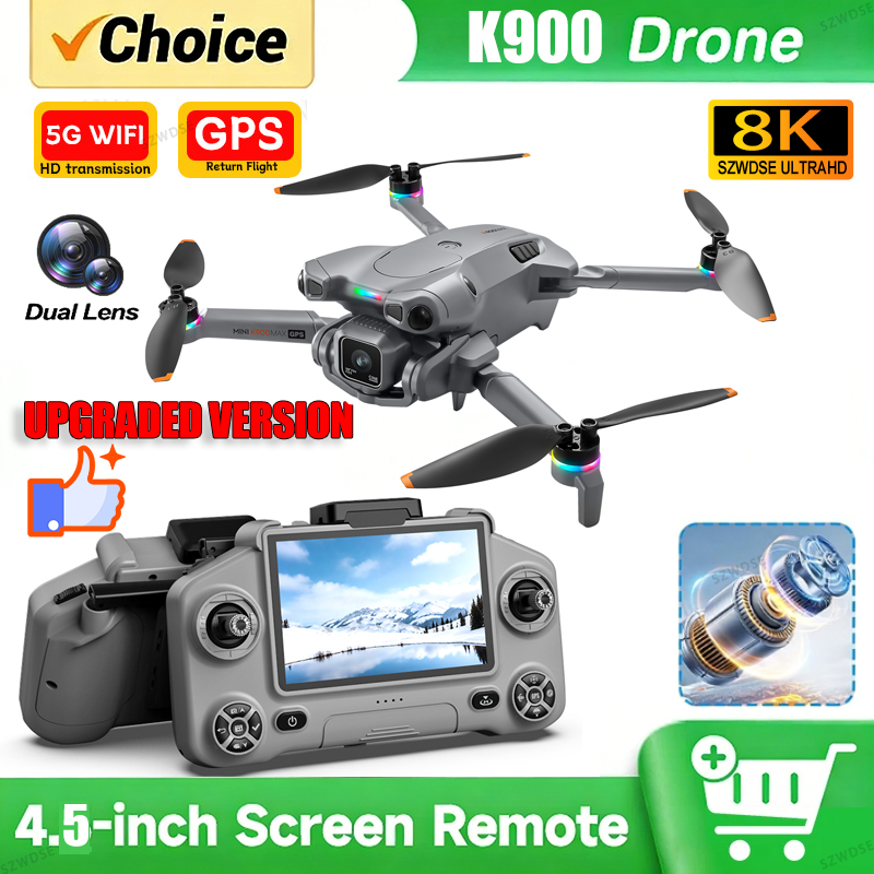 Drone Multispectral - Новый дрон K900 MAX с GPS,