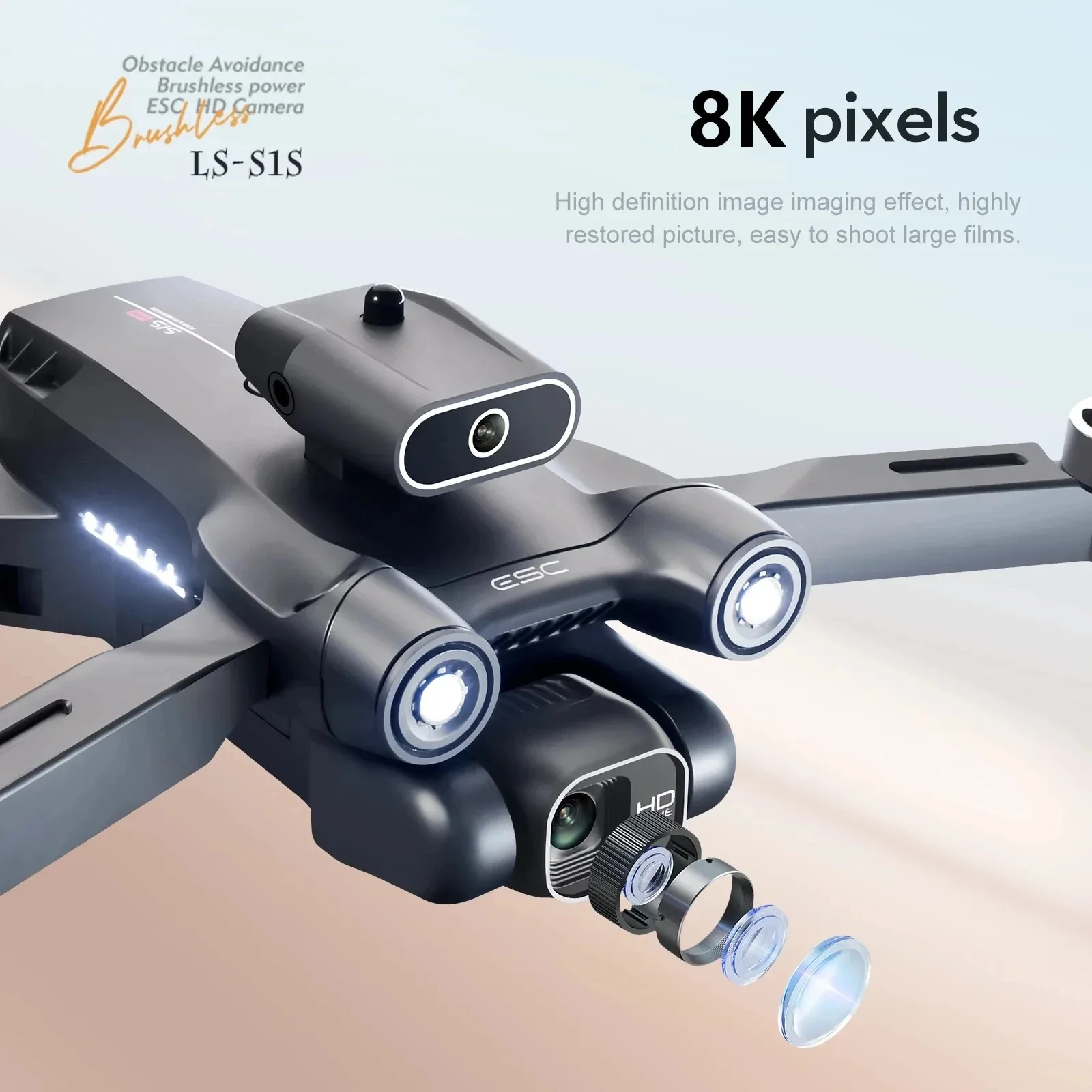 Новинка, камера для дрона S1S, – обзор и цена Drone Lidar