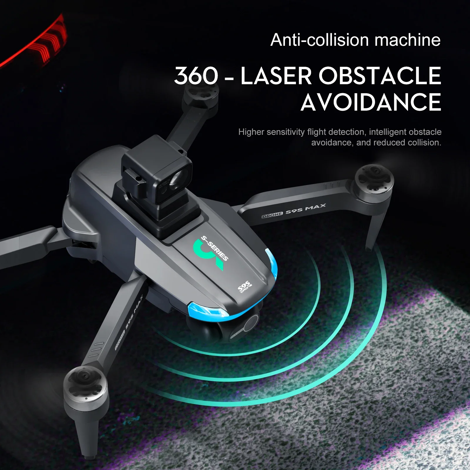 НОВЫЙ S9S MAX MINI Drone 4K 2- – обзор и цена Drone Video Production