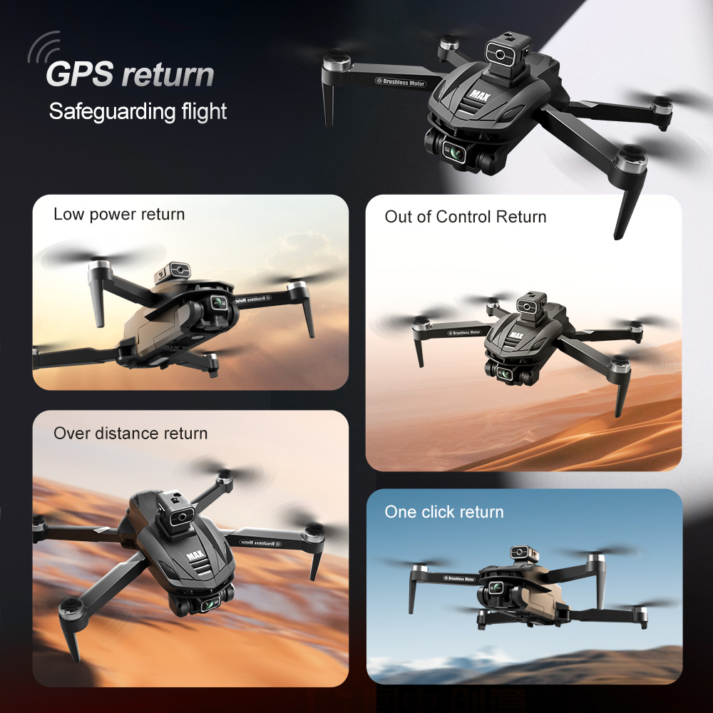 V168 PRO Max GPS Дрон 8K Профе – обзор и цена Drone Lidar