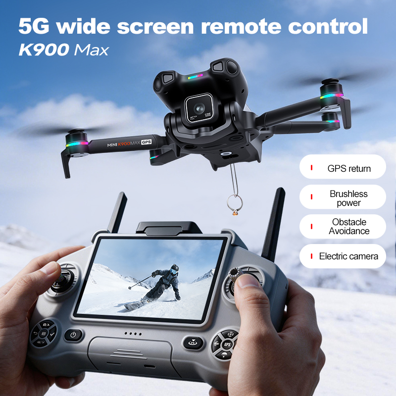 Новый дрон K900 MAX с GPS, про – обзор и цена Drone Multispectral