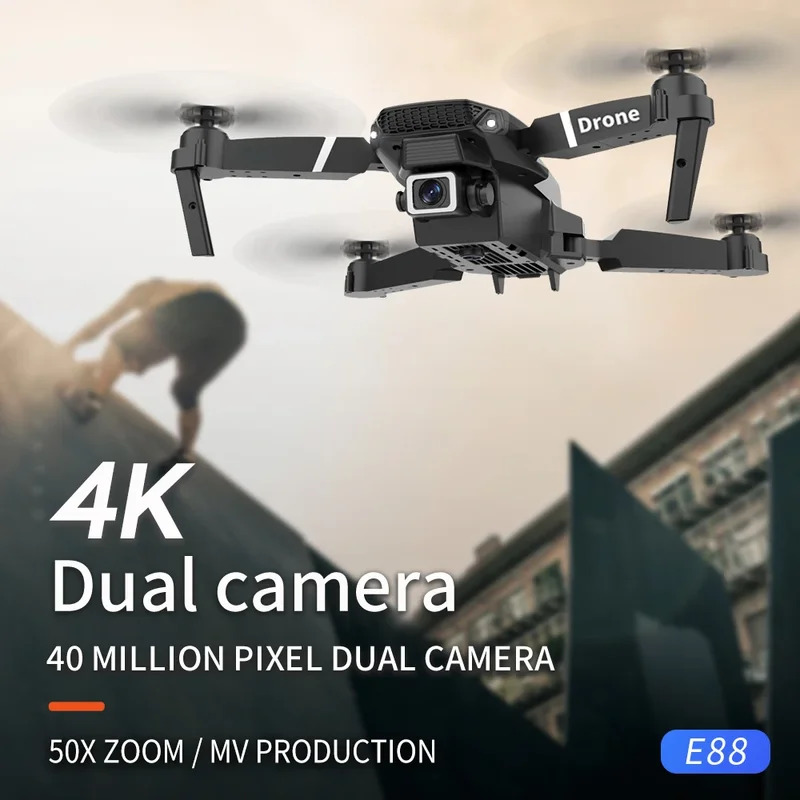 E88 ProИнтеллектуальный складн – обзор и цена Drone Cinematic