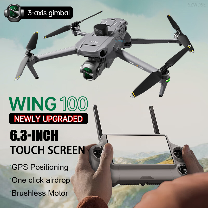 2026 Wing 100 GPS Дрон 3-осево – обзор и цена Drone Thermal Imaging