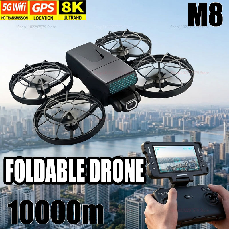 Новые дроны M8 GPS 8K Professi – обзор и цена Drone Multispectral