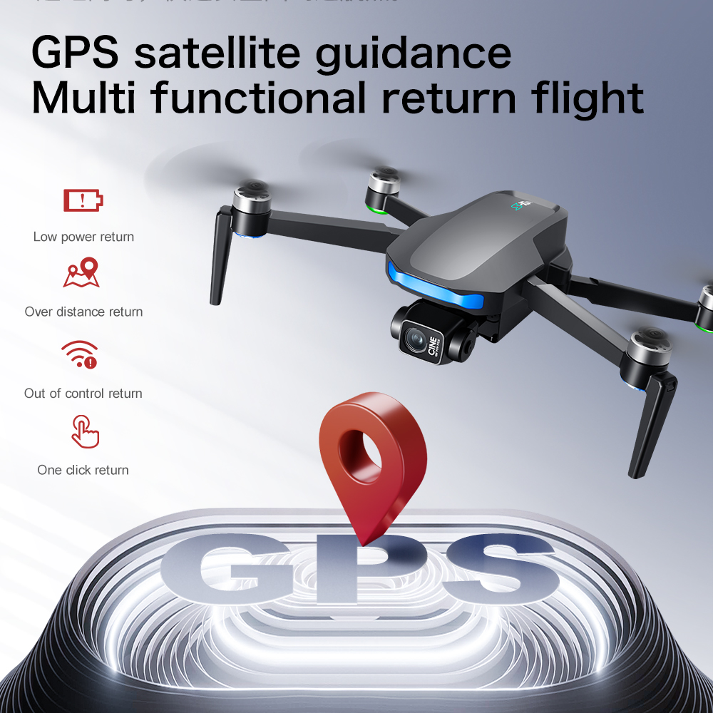 Новый дрон S-X1 MAX с GPS, 8K, – обзор и цена Drone Lidar