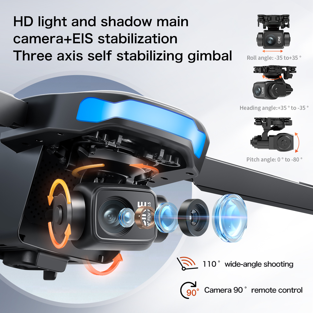 Новый дрон S-X1 MAX с GPS, 8K, – обзор и цена Drone Lidar