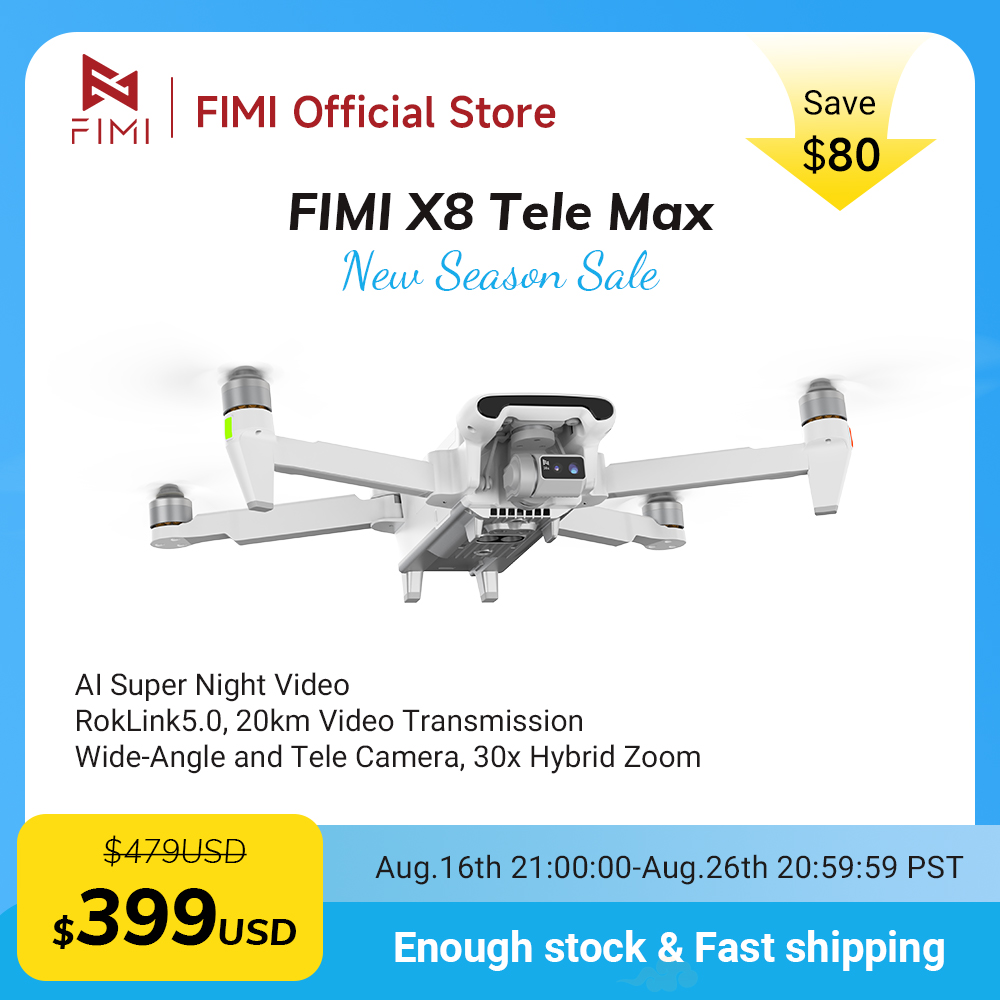 FIMI X8 Pro 2025 Новый Дрон GP – обзор и цена Drone Thermal Imaging